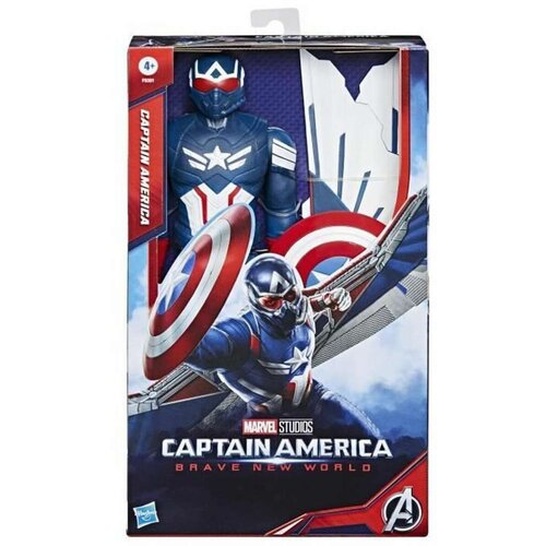  Ma&amp;scaron;čevalci Titan Hero Maskirani Kapitan Amerika 29 cm figura - Slike