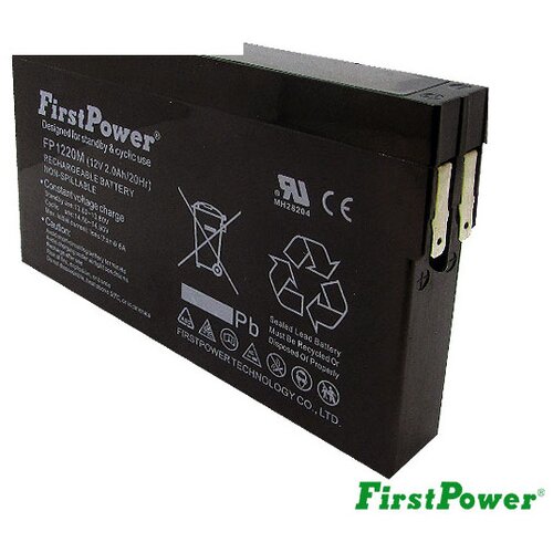 FirstPower 12V 2Ah FP1220M tab terminal Slike