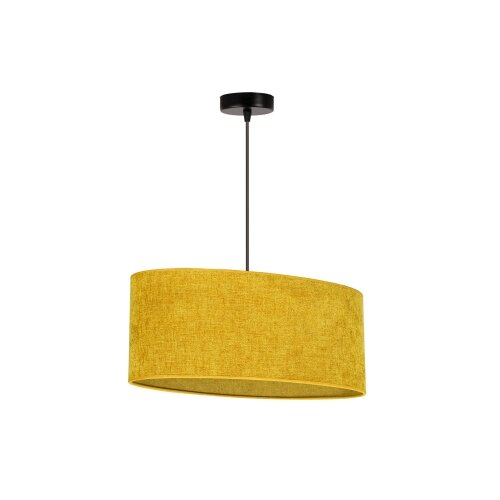  Duolla - Luster na kablu OVAL 1xE27/15W/230V braon Slike