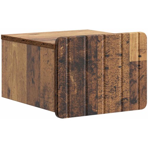  Noćni ormarić za montažu na zid Staro drvo 33 x 34,5 x 24 cm Cene