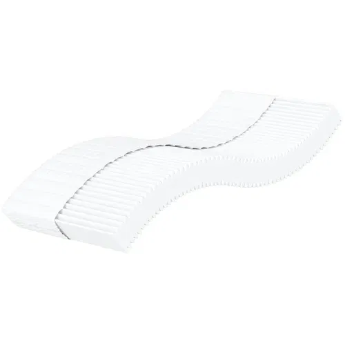 vidaXL Madrac od pjene bijeli 90x220 cm tvrdoća H2 H3 vidaXL Madrac od pjene bijeli 90x220 cm tvrdoća H2 H3