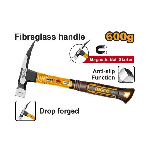 Ingco hch81060 tesarski čekić sa magnetom 600gr super ( HCH81060 ) Cene