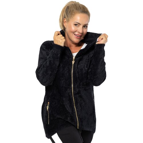 Pri Warm cardigan sweater made of fluffy knit fabric GRAZYNA Cijene