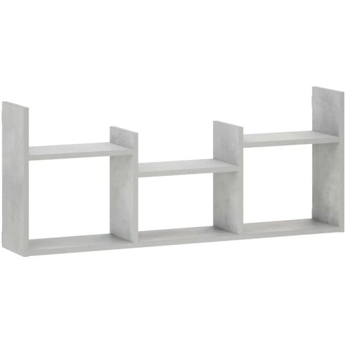  Zidna polica Betonska siva 97 5 x 17 x 40 cm - Betonska siva Slike