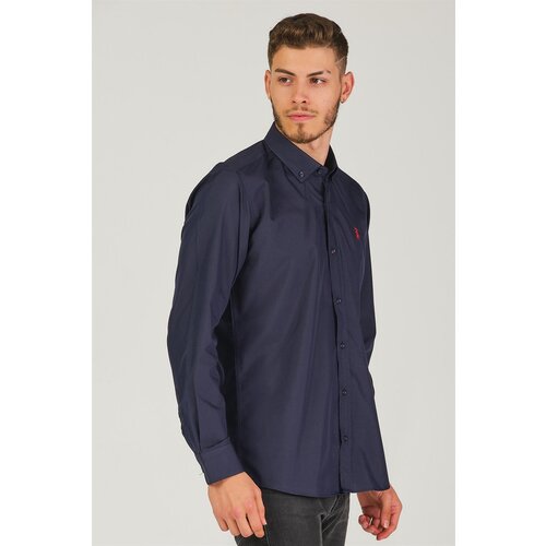 Dewberry G725 MEN'S SHIRT-DARK NAVY BLUE Cene