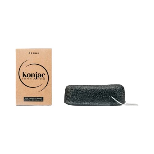 BANBU Konjac spužva za tijelo s aktivnim ugljenom Slike