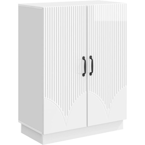  Kreveta Bijela visokog sjaja 66 x 34,5 x 87 cm Cijene