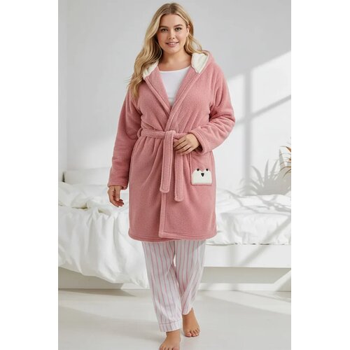 Trendyol Ženski duks Tbbaw24Sb00013, Roze Cene