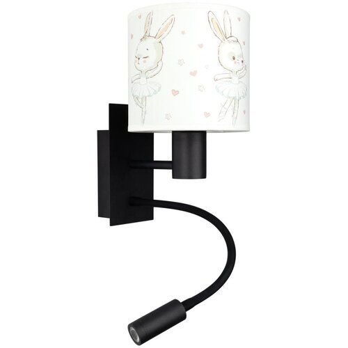 Brilagi LED fleksibilna lampa BOBO 1xE27/25W/230V + LED/3W crna/bela/zečići Cene