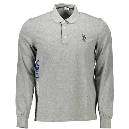 U.S. Polo Assn. US POLO SHIRT LONG SLEEVE MEN&#39;S GRAY Cene