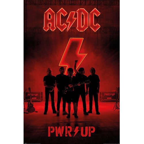 ACDC Poster PWR UP 198 Cene