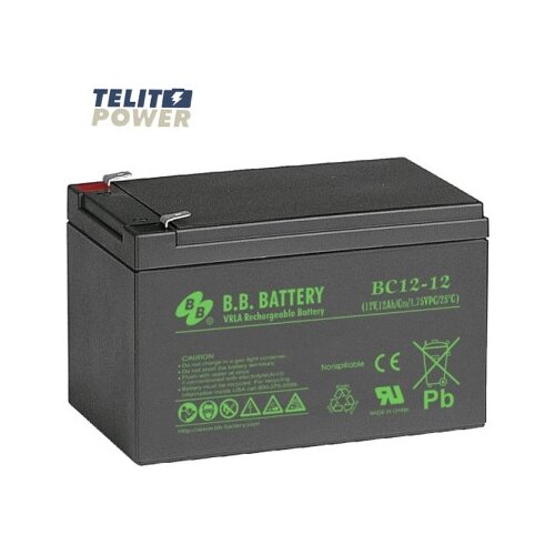 BB Tech 12V 12Ah BC12-12 Battery terminal T2 ( 4293 ) Cene