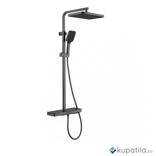  Usponski tu&amp;scaron; sa termostatom gun grey Majestic Inter Ceramic Slike