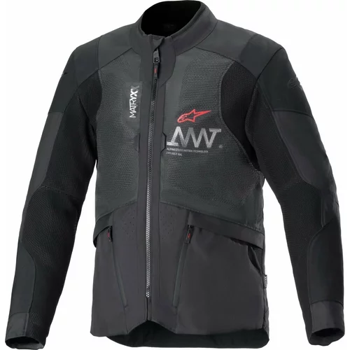 Alpinestars AMT-7 Air Jacket Black Dark/Shadow M Tekstilna jakna