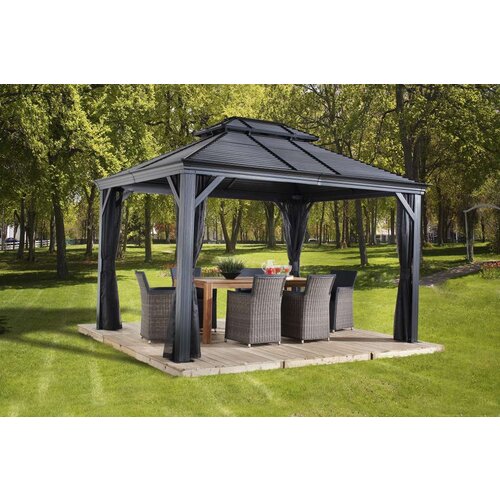  SOJAG - Aluminijski premium paviljon »Mykonos« - 364x484x297  cm  - 17 62 m² Cijene
