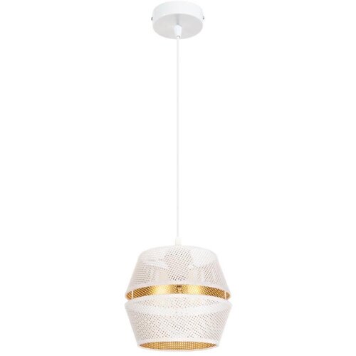  Luster na sajli PARIS 1xE27/60W/230V beli/zlatni Cene