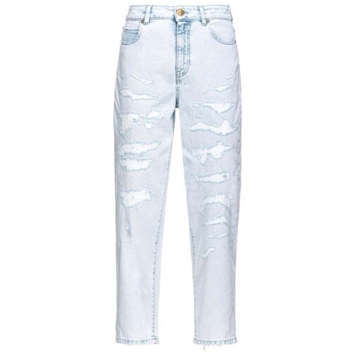 Pinko Hlače 100379A1JK Bela Slike