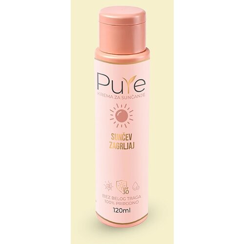 Pure krema za sunčanje - sunčev zagrljaj, pure 120ml Cene