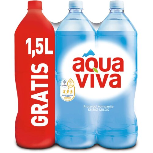Aqua Viva Negazirana voda 1,5l 5+1 gratis Cene