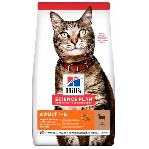 Hill’s ™ Science Plan Mačka Adult 1-6 s Janjetinom, 3kg