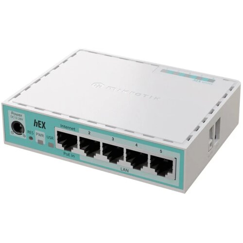 MikroTik E50UG hEX, 5x Gigabit Ethernet ports, Passive PoE Slike