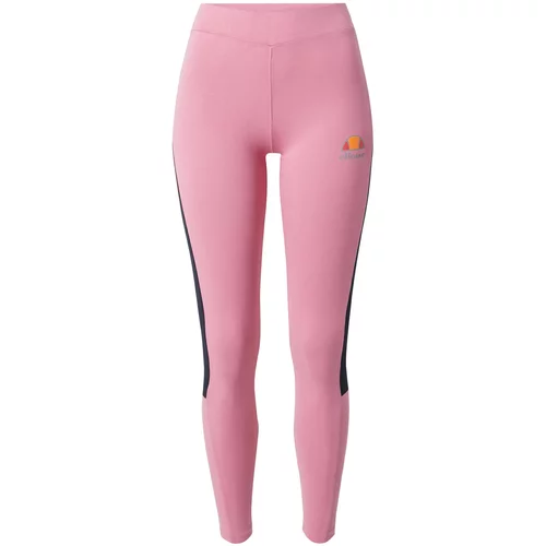 Ellesse Športne hlače 'Irla' siva / oranžna / svetlo roza / črna