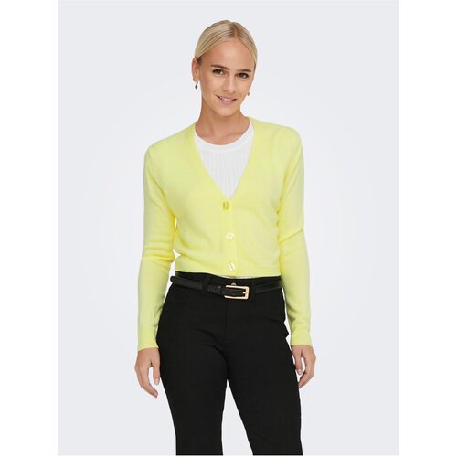 Only Women's Yellow Cardigan Sunny - Ladies Slike