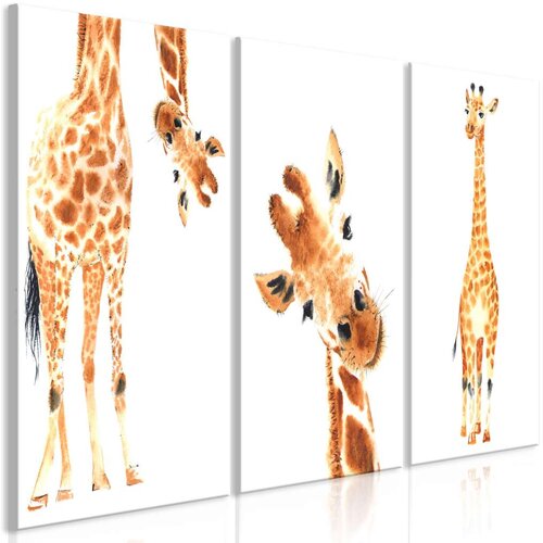  Slika - Funny Giraffes (3 Parts) 60x30 Slike
