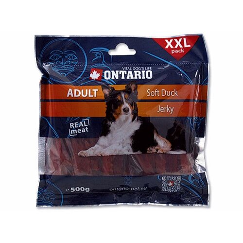Ontario Snack Soft Duck Jerky - 500 g Cene
