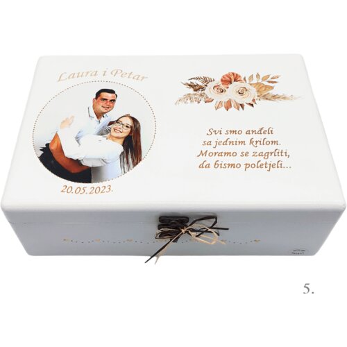  Poklon koji traje cijeli život &ndash; personalizirana Kutija uspomena za mladence! - 5. - 18055 Cijene