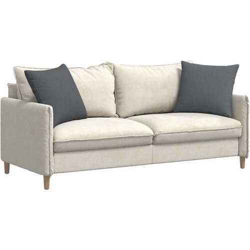 VidaXL jastučići za sofu 2 pcs tamno siva 50 x 50 cm tkanina Slike