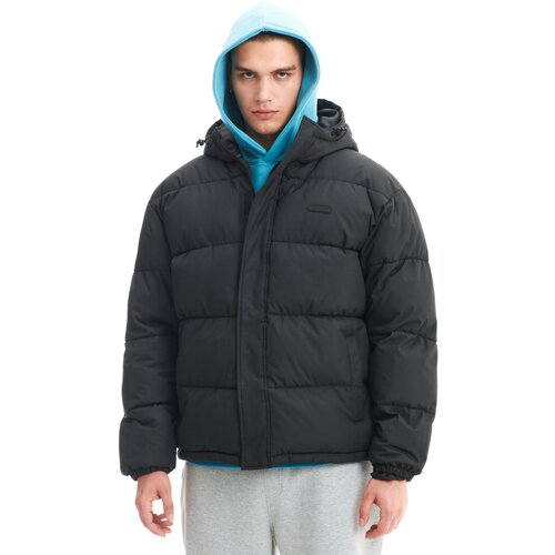 Cropp muška jakna s kapuljačom - Crna  4474W-99X Cijene
