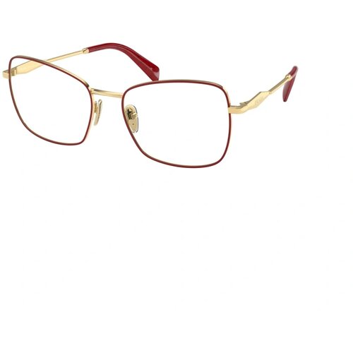 Prada Okvir za naočare 0PR 53ZV 12F1O1 56, Ženski, Crveni Cene