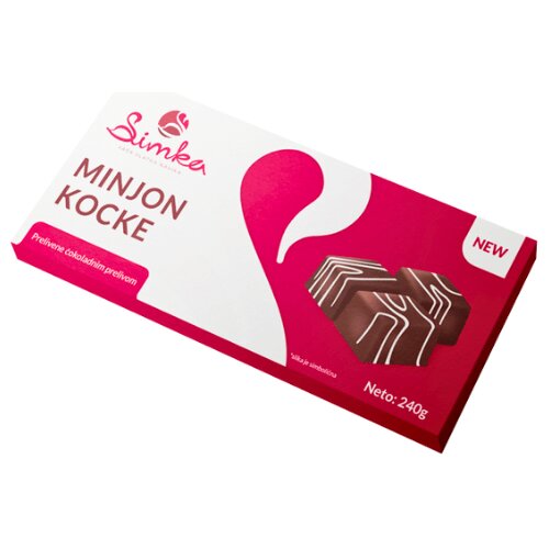  Praline SIMKA minjon kocke 240gr Slike