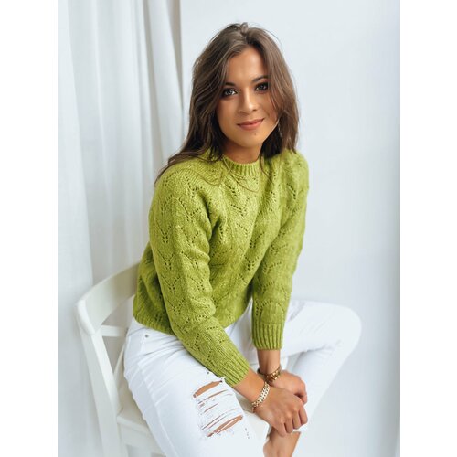 DStreet Women's sweater ALCAMO light green Slike