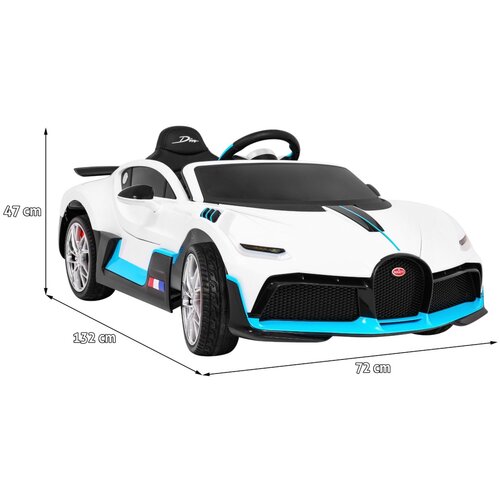  Licencirani auto na akumulator Bugatti Divo - bijeli Slike