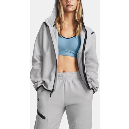 Under Armour Sweatshirt Unstoppable Flc FZ-GRY - Women Cene