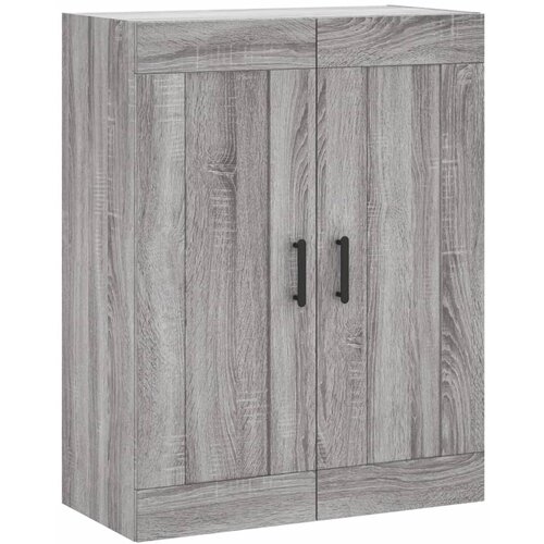 Maison Chic Stenska omarica - Zidna omarica siva sonoma 69,5x34x90 cm inženirski les iu1218, (22063286) Cene