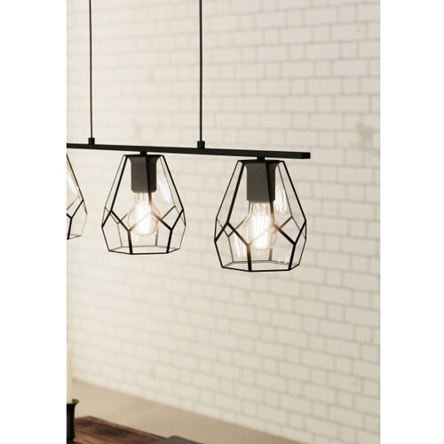 Eglo 43644 - led luster na sajli mardyke 3xE27/40W/230V Slike