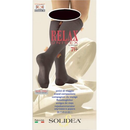 Solidea relax 70 unisex camel 3,dokolenice sa anatomskom strukturom od 70 den Slike