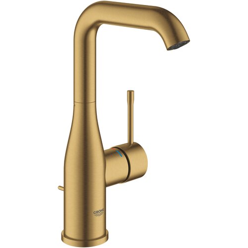 Grohe enoročna armatura za umivalnik ESSENCE z zgornjim delom sifona (32628GN1) - brushed cool sunrise Cene