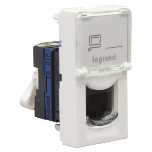 Legrand MOSAIC UTIČNICA RJ45 Ct6 UTP 1M-076561 Cijene