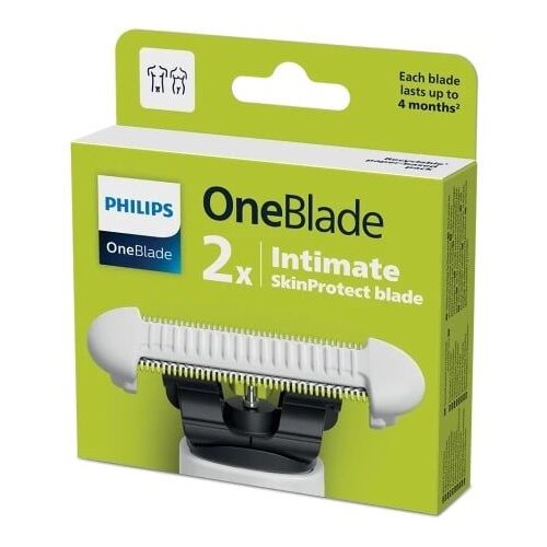 Philips OneBlade Intimate SkinProtect QP229/50 zamjenske britvice for OneBlade Intimate QP1924/30 2 kom Cene