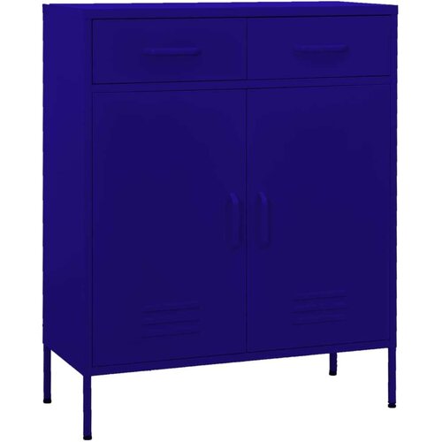 Ormarić za pohranu modri 80 x 35 x 101 5 cm čelični Cijene