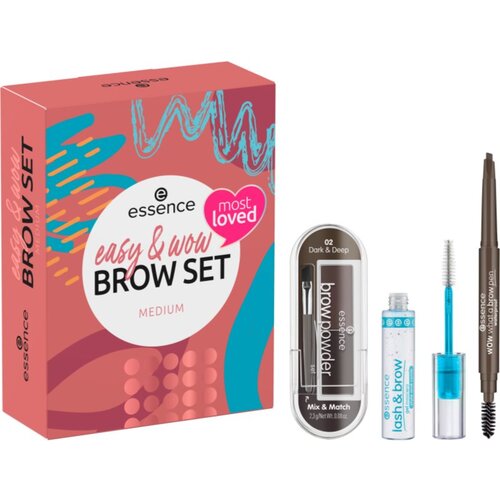 Essence easy & WOW darilni set Medium (za obrvi) odtenek Cene