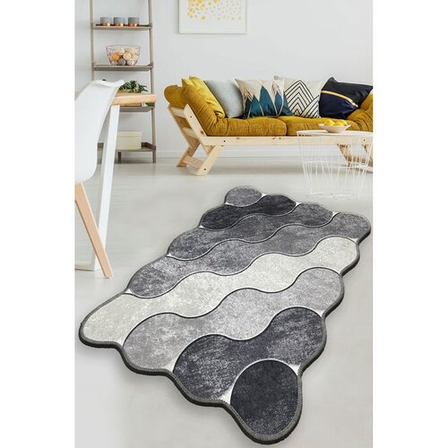 Conceptum Hypnose Carpet Circle, 100x150cm, siva Cene