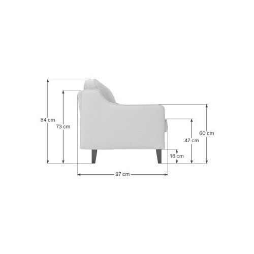 Atelier Del Sofa Dvosed Robin 2, Bež Slike