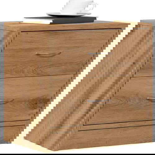 VidaXL Nočna omarica artisian hrast 40x30x40 cm inženirski les Slike