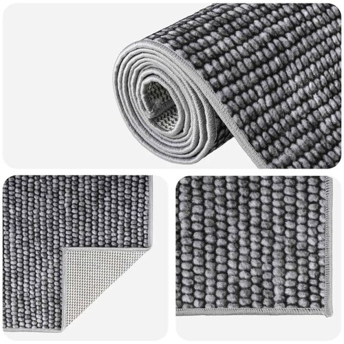  Tepih Antracit 80 x 100 cm 100% poliester 3 mm Mogu se prati - Antracit 80 x 100 cm Slike