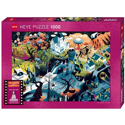 Heye puzzle Movie Masters Tim Burton Films 1000 delova 29882 Cene